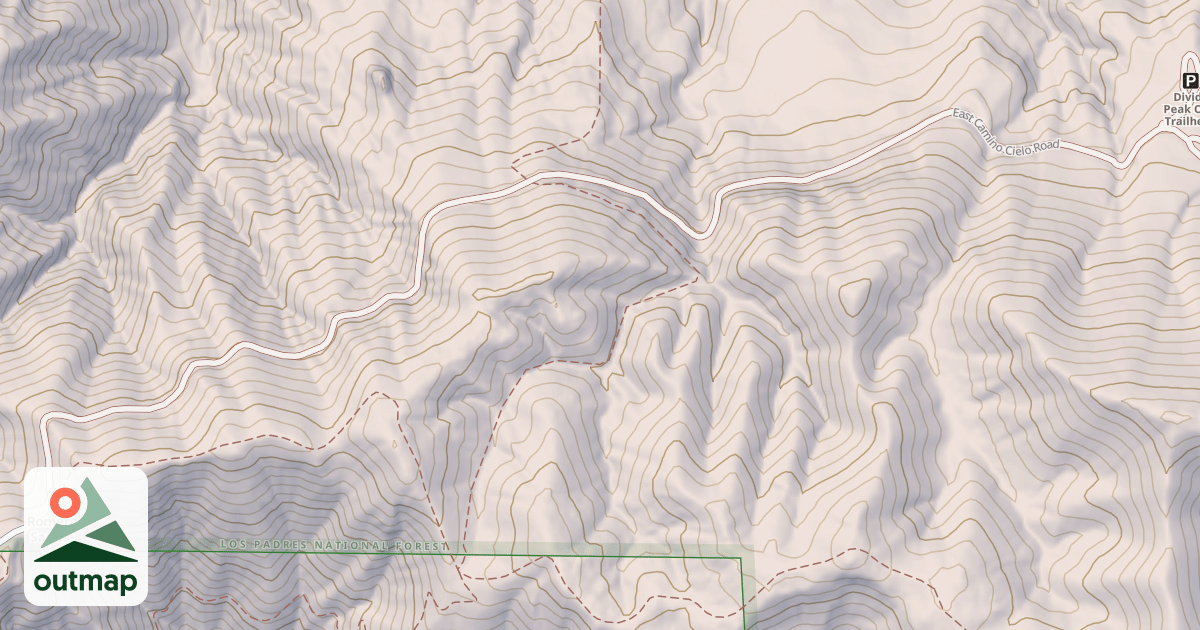 Map of EAST CAMINO