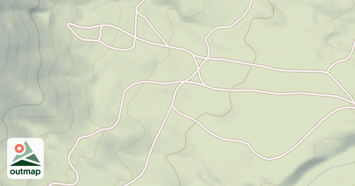 Map of 16070 Keyesville/blk Gulch Usgs Lake Isabel N