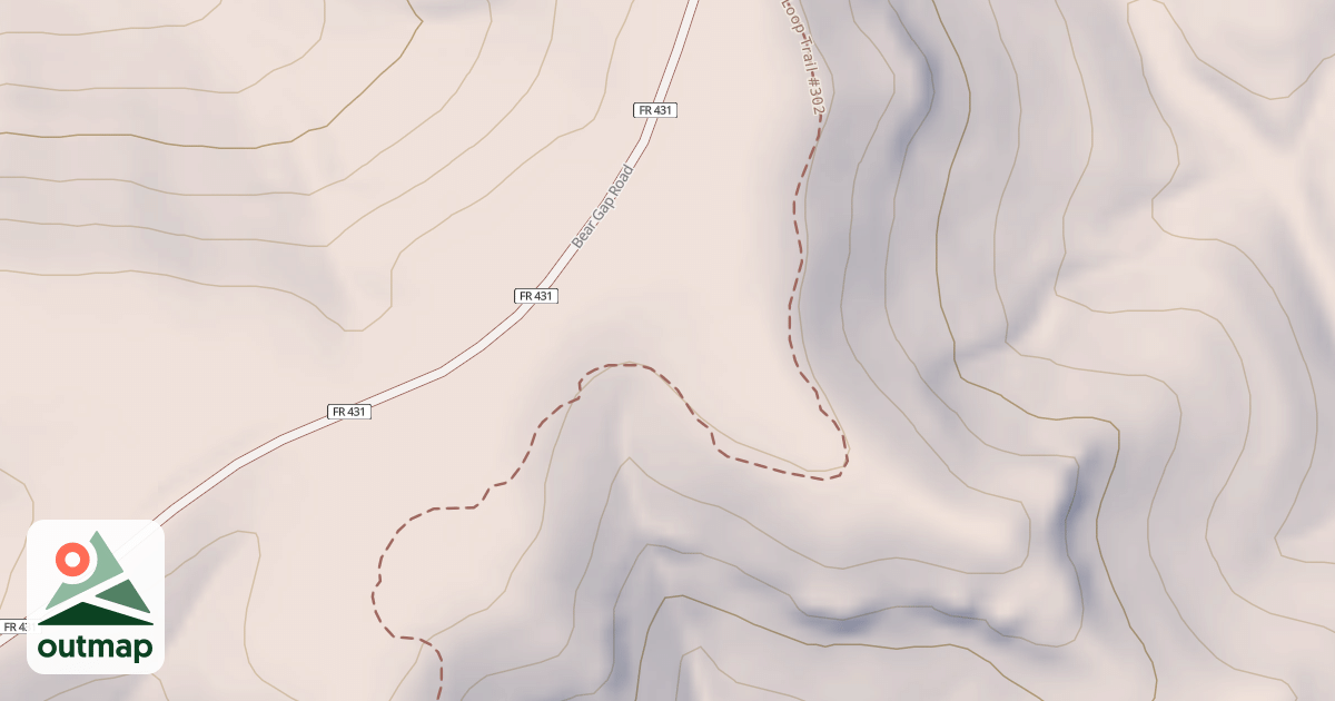 Map of Renfro Loop
