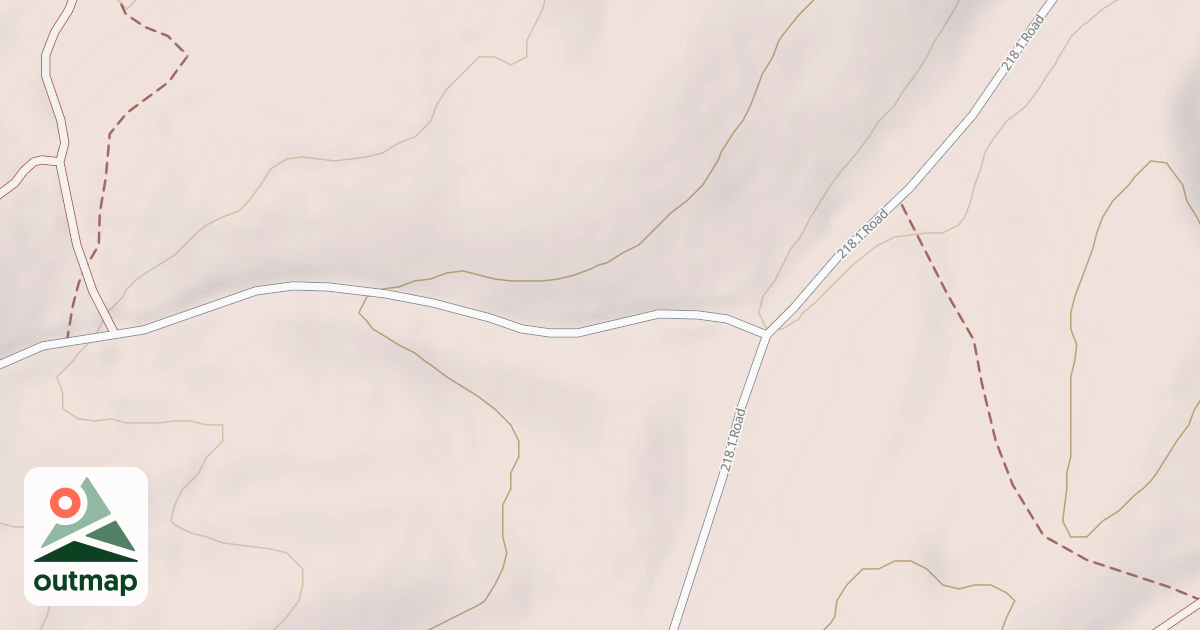 Map of BUCKSKIN MORGAN