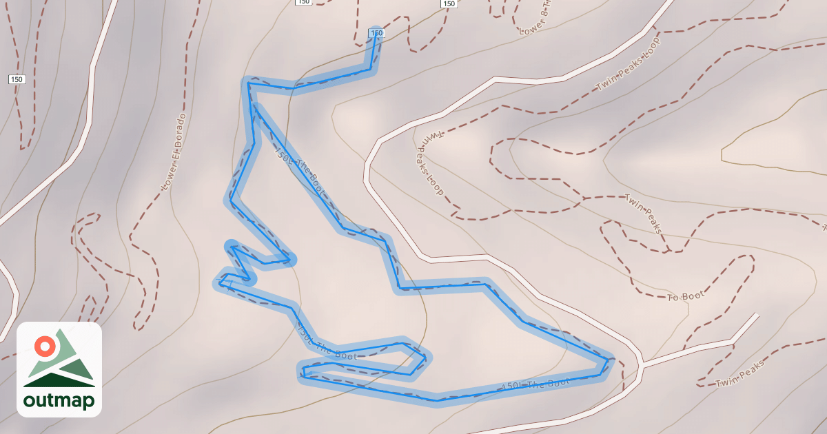 Map of 150L The Boot