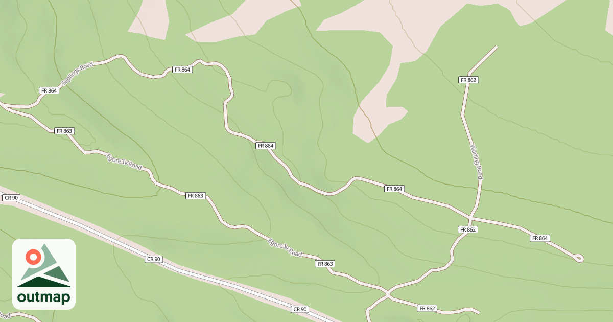 Map of SAPLINGS