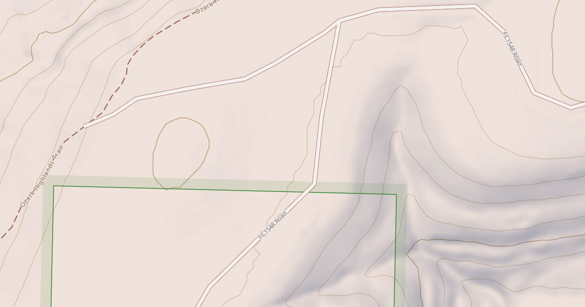 Map preview of USFS National Forest System Roads {742223CF-CB5E-4AE9-B380-BE4B2823A07D}