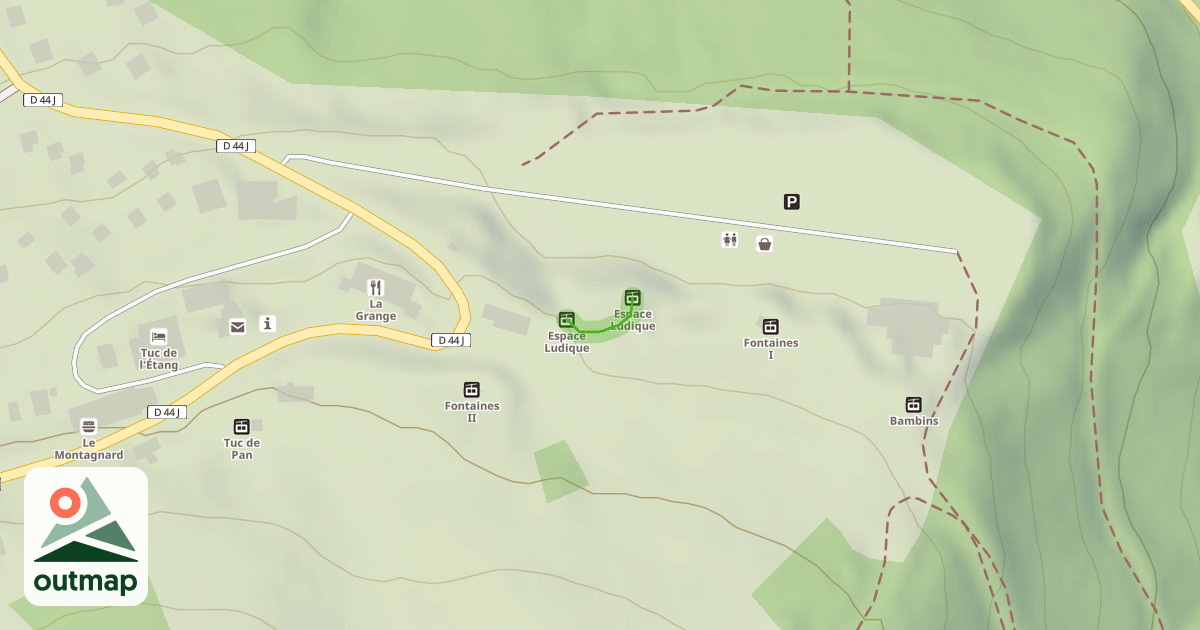 Map of Espace Ludique