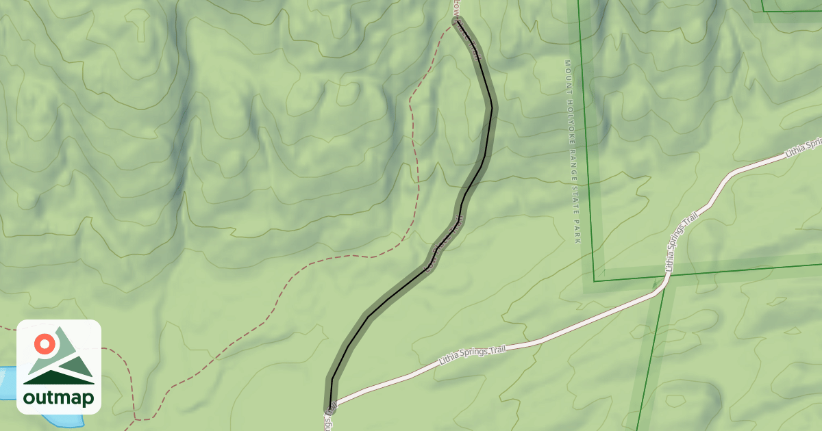Map of Low Place Trail