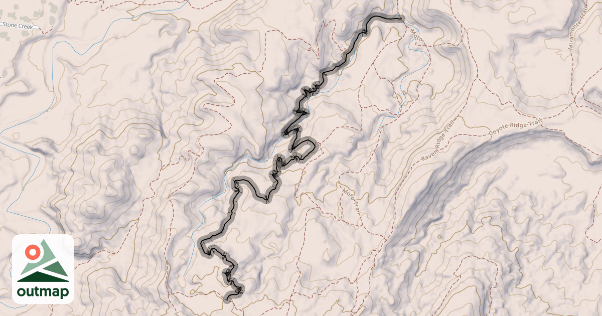 Map of Pet-E-Kes Trail