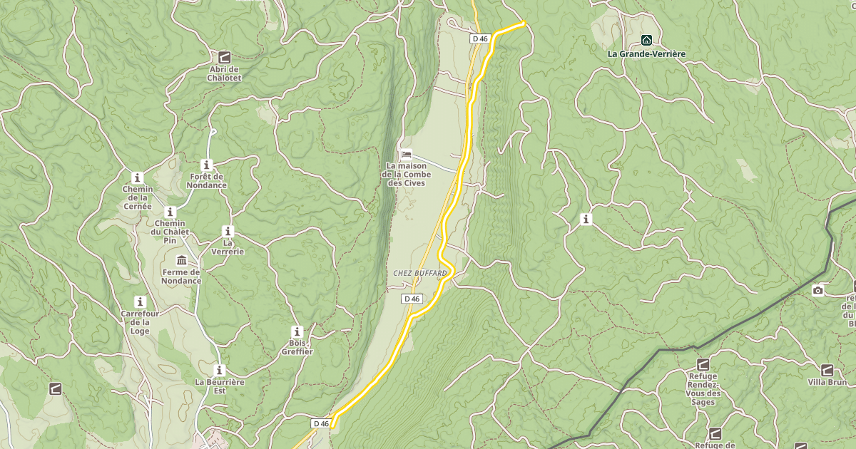 Map preview of Transjurassienne (itinéraire course uniquement)