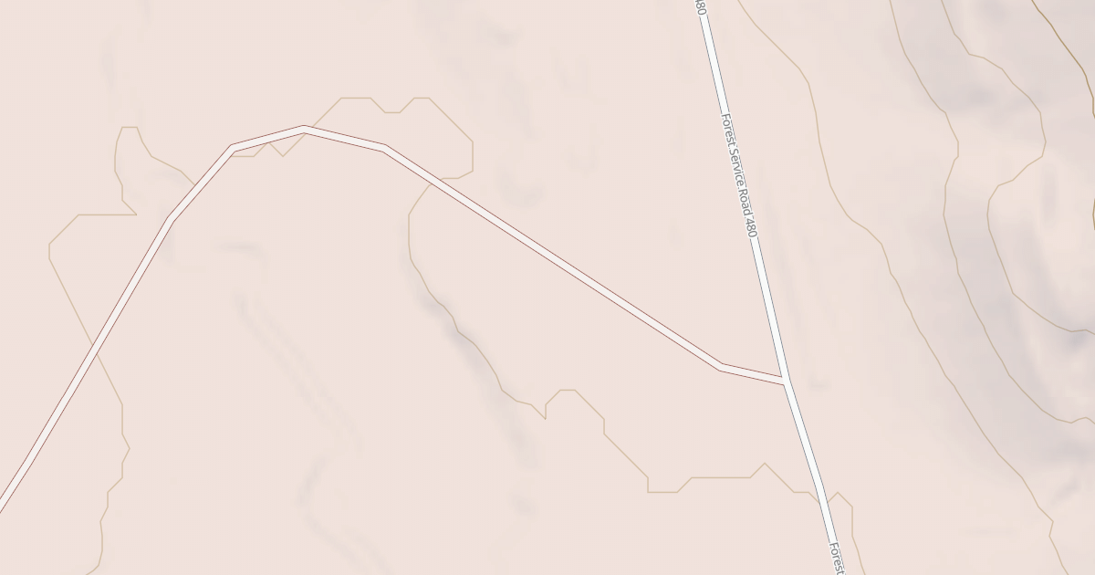 Map preview of USFS Motor Vehicle Use Map Roads {F5122FD3-623B-484A-BCEB-9500AF87DA89}