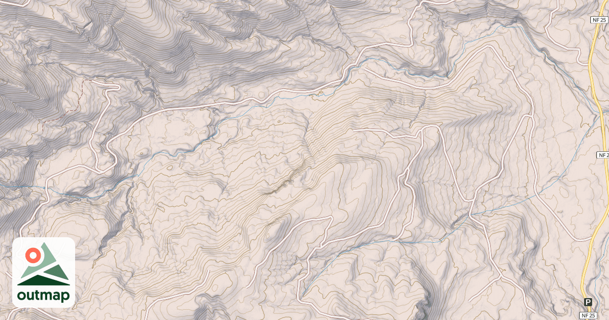 Map of BIG CREEK