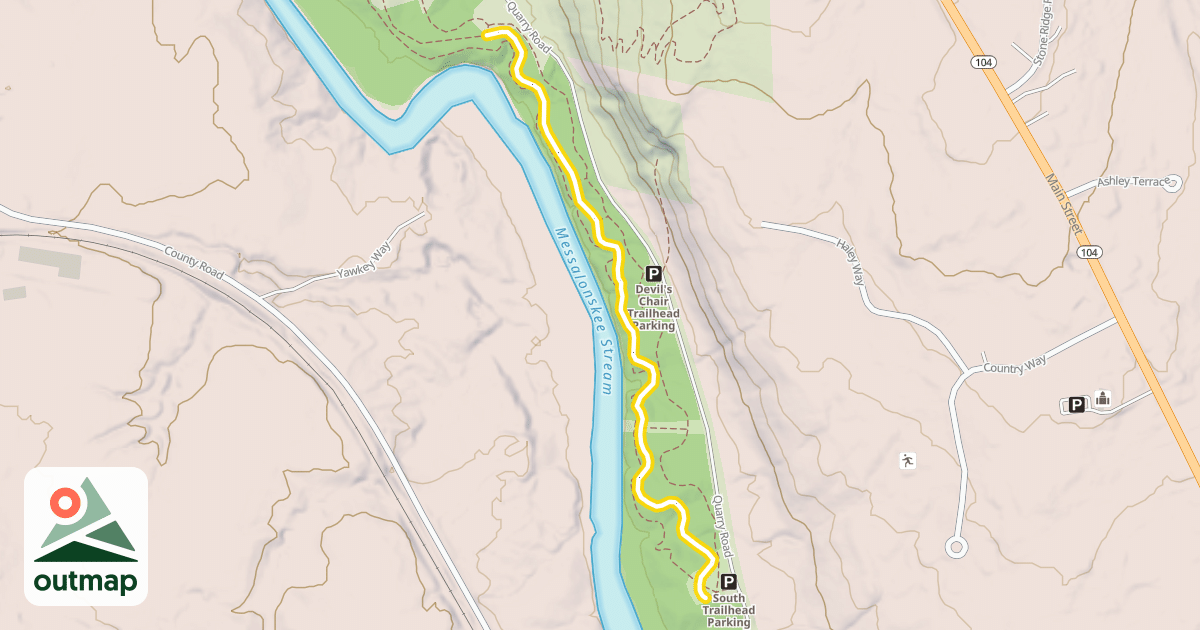 Map of River Trail