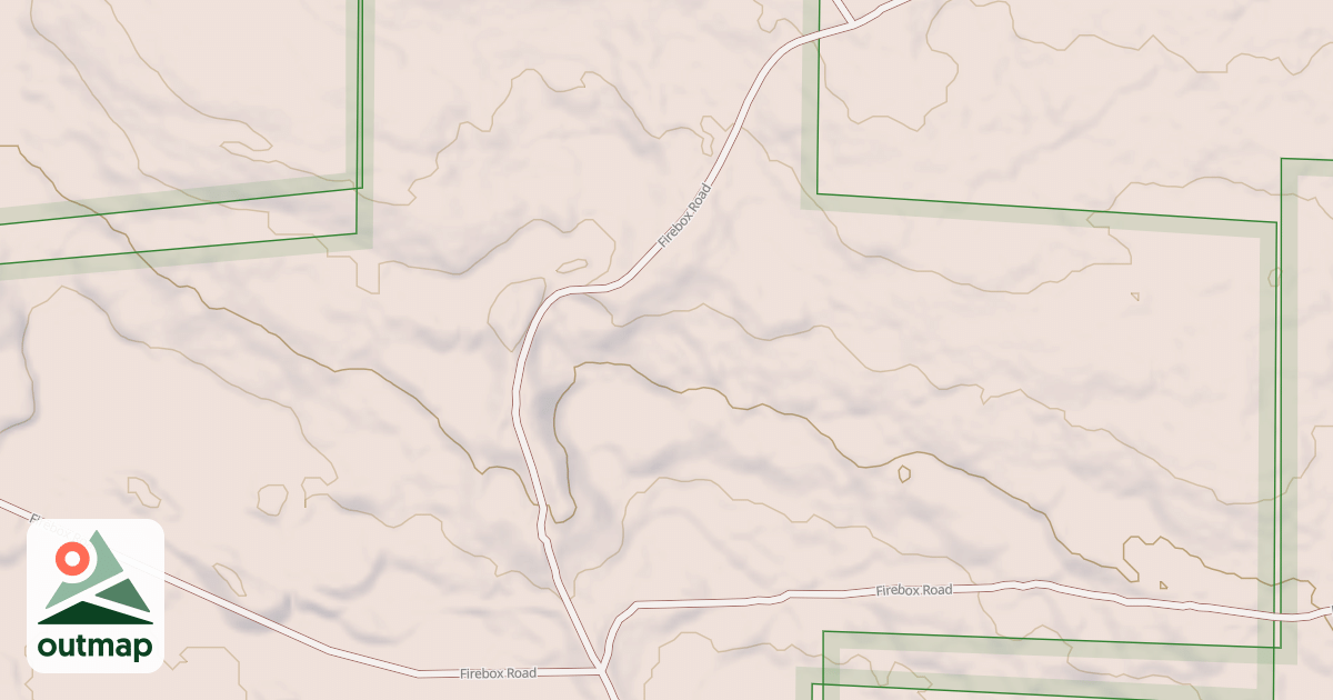 Map of BRULE RIVER SPUR A