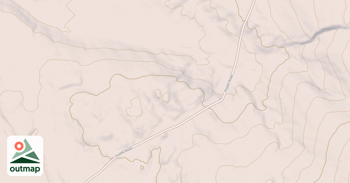 Map of Thistle Road