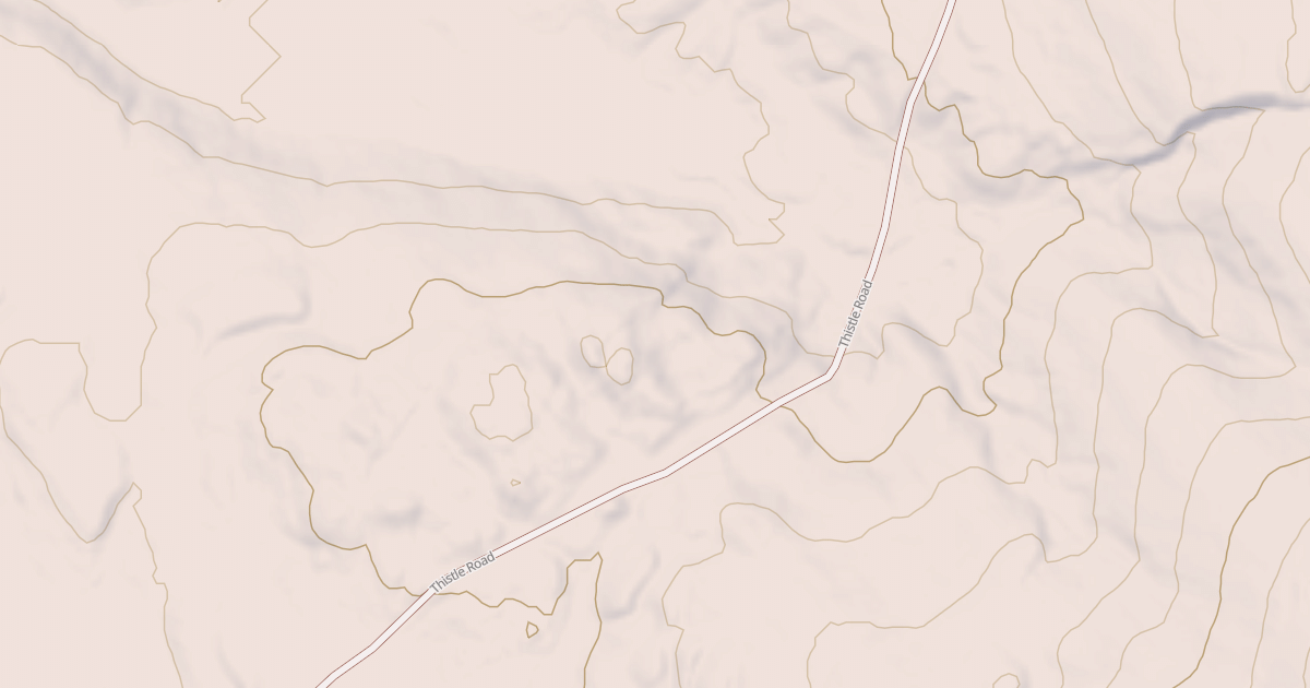 Map preview of Thistle Road