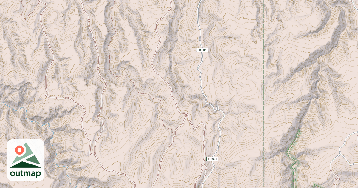 Map of SHEPARD GULCH