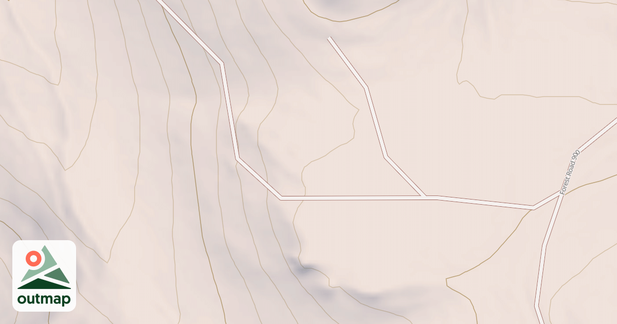 Map of USFS Motor Vehicle Use Map Roads {9031E516-E38A-4C54-9A30-DDC1A25E2CFC}