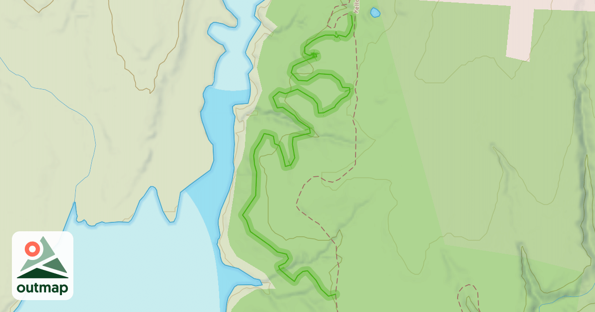 Map of Yellow Trail