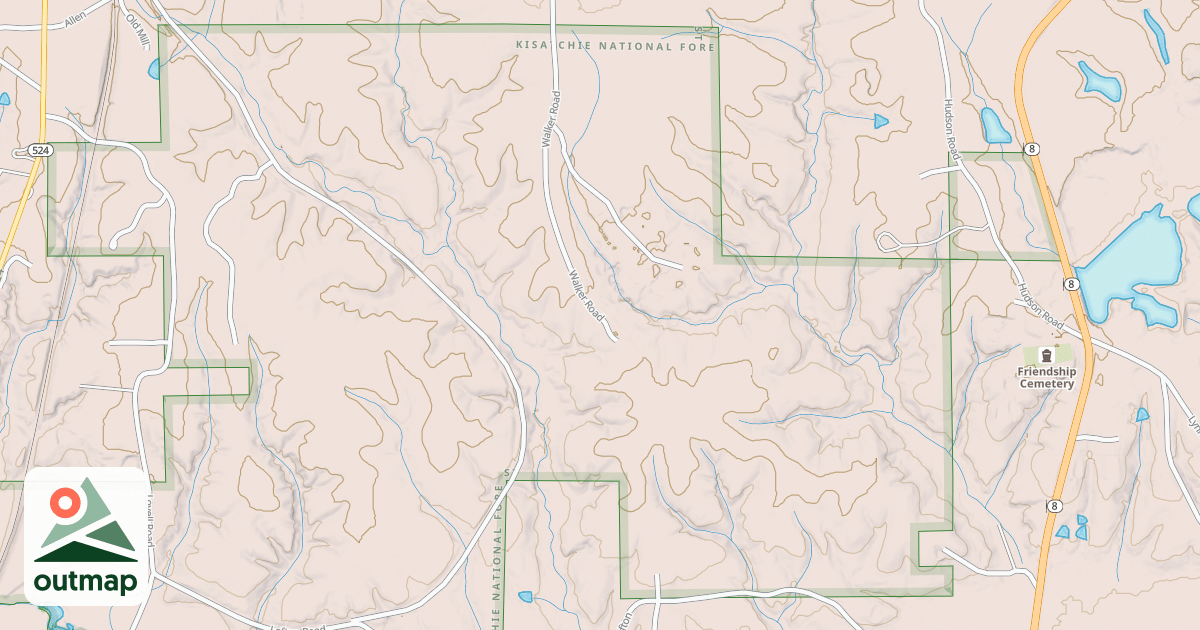 Map of 1323
