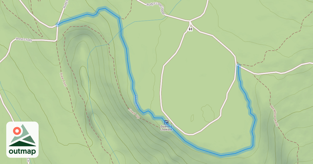 Map of Cliffside