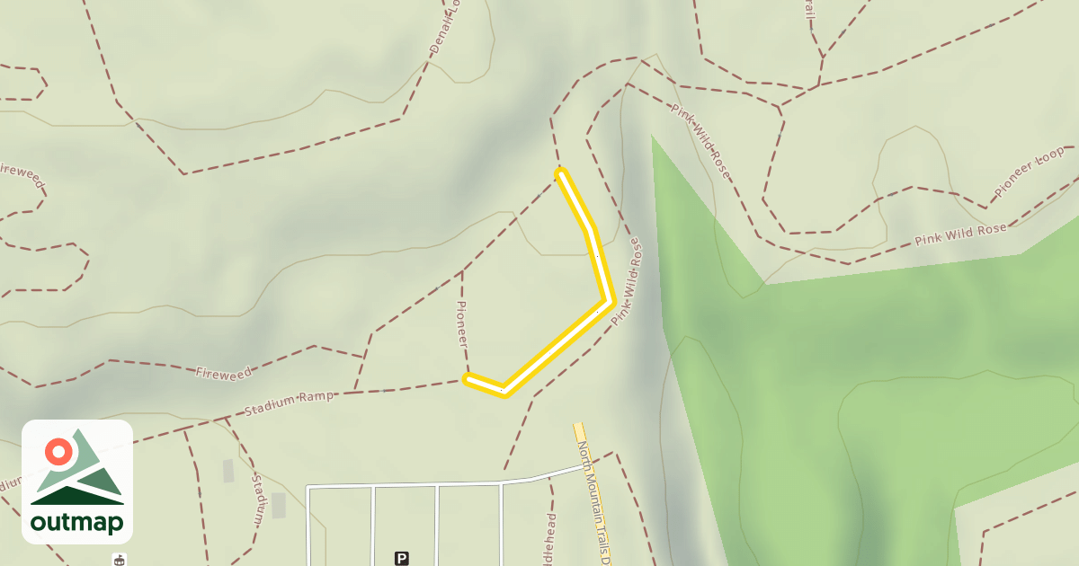 Map of Pioneer Loop