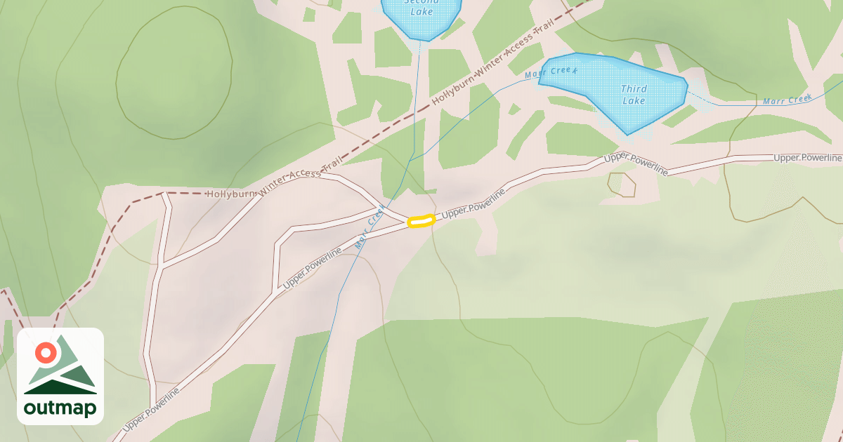 Map of Upper Powerline