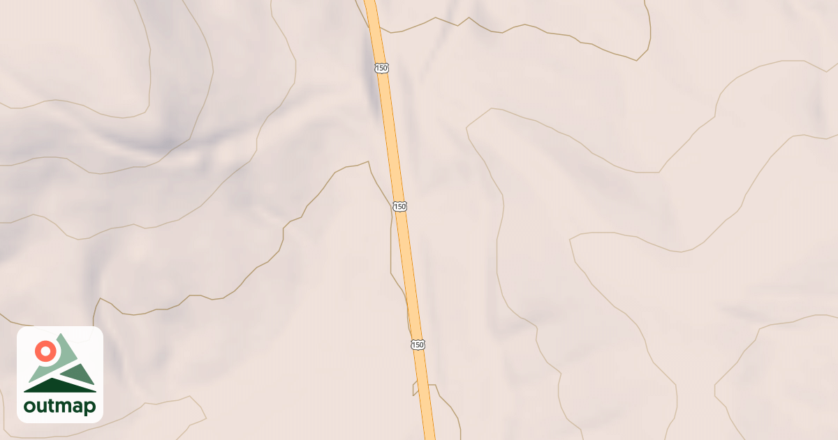 Map of USFS Motor Vehicle Use Map Roads {AEF69C05-445E-42B5-9C94-543F5D99634F}