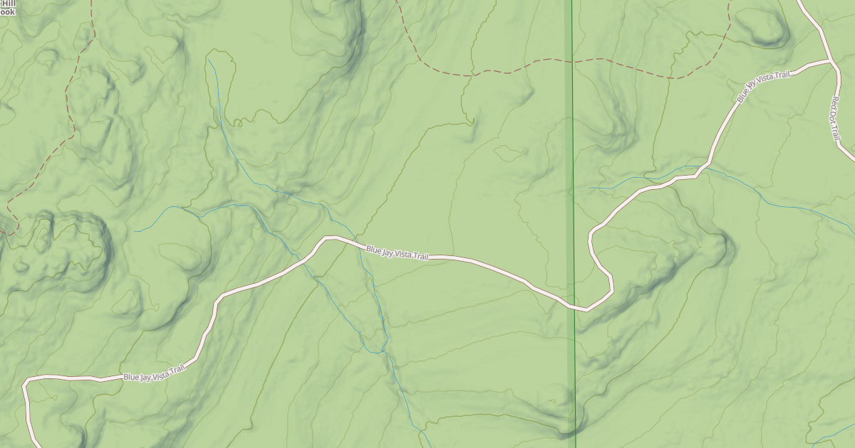Map preview of Red Dot Trail