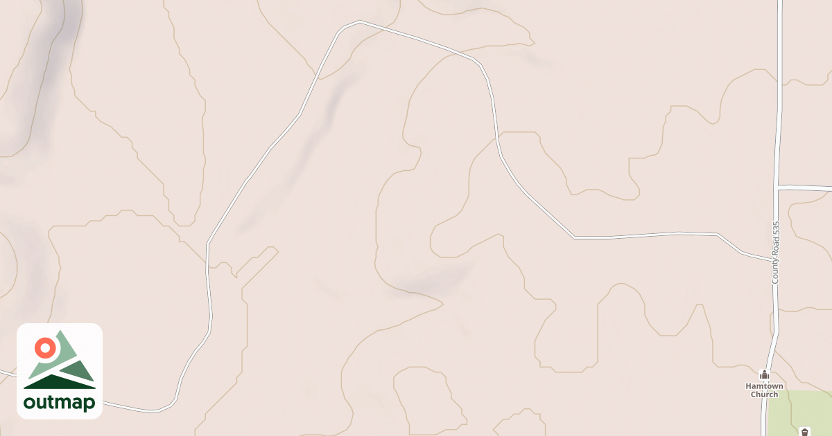 Map of HAMTOWN CHURCH