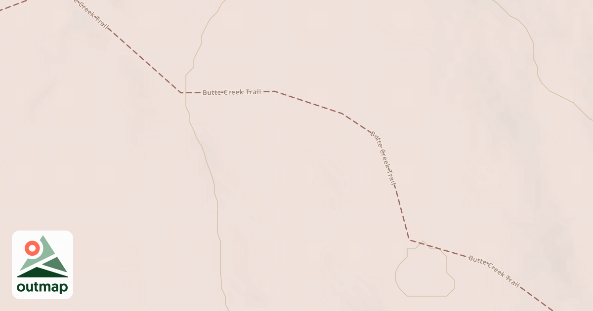 Map of Butte Creek