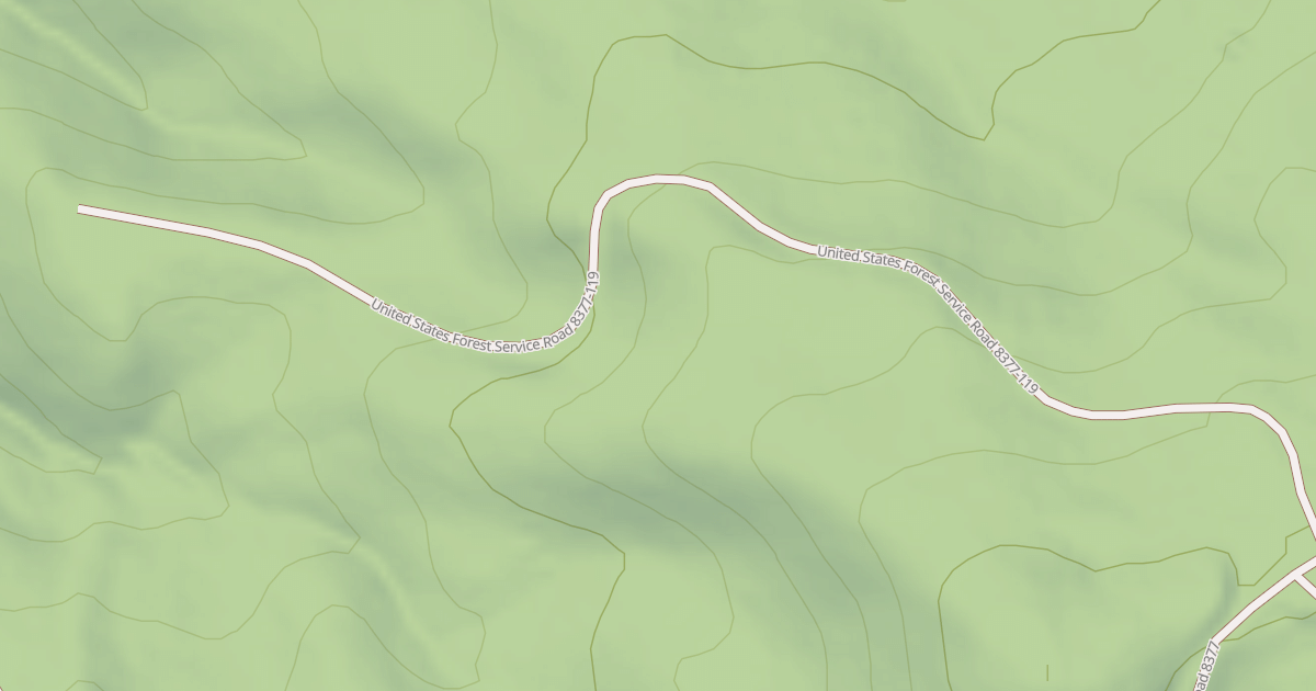 Map preview of USFS Motor Vehicle Use Map Roads {BAB47DCB-B396-4ADC-9B32-B0FE568C39EA}
