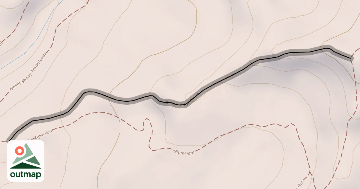 Map of Rebel Ridge North