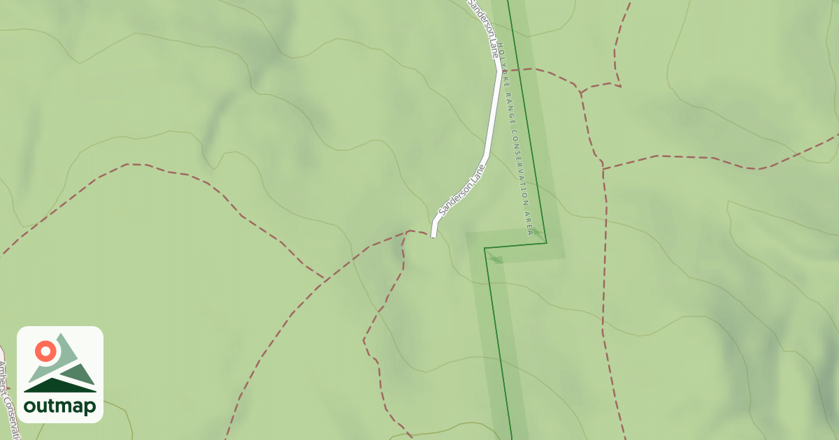 Map of Ken Cuddebank Trail
