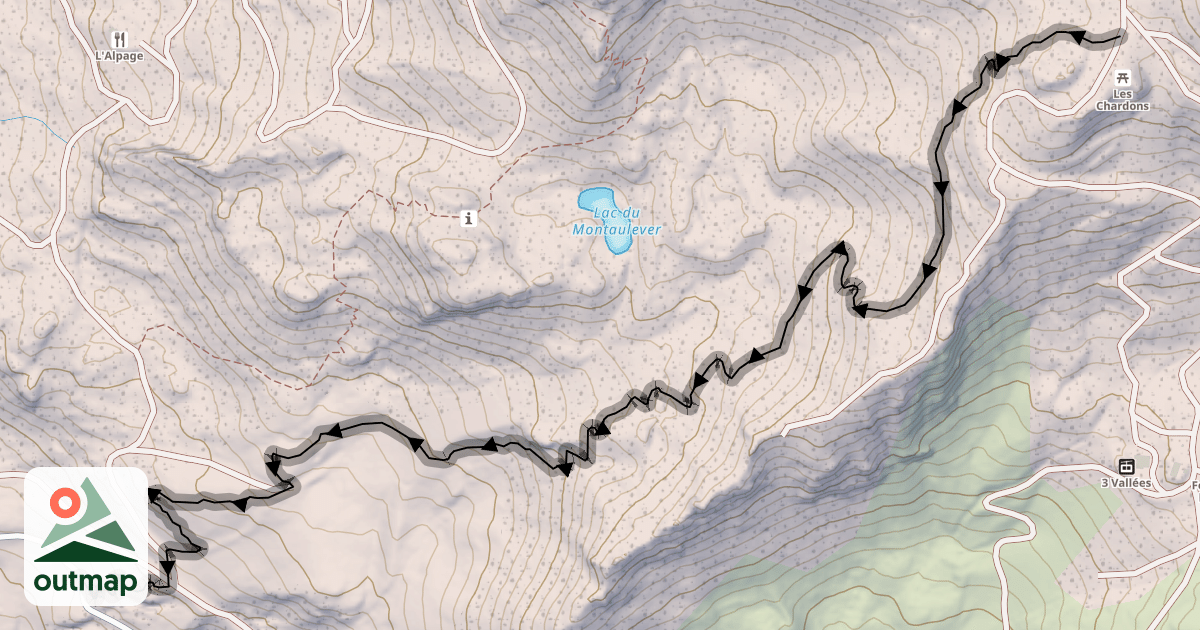 Map of DH8 High Line