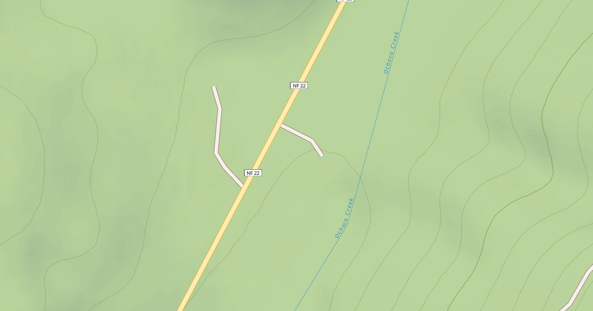 Map preview of USFS Motor Vehicle Use Map Roads {3DE4487D-FBE0-4C2E-B859-D73ACBCE6F68}