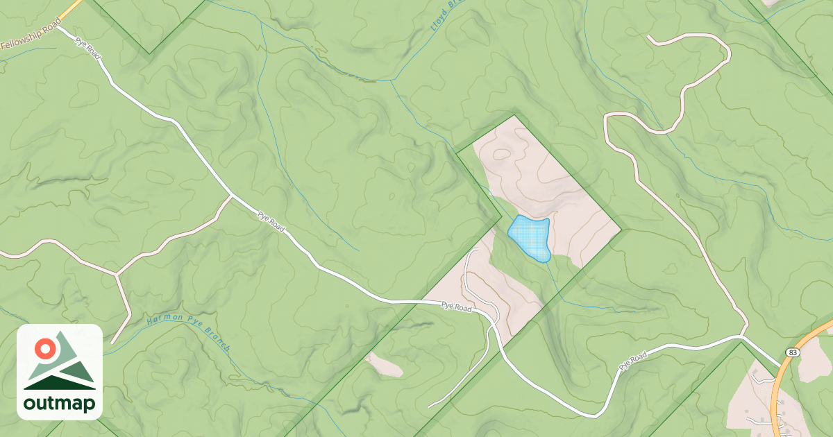 Map of HARMON PYE
