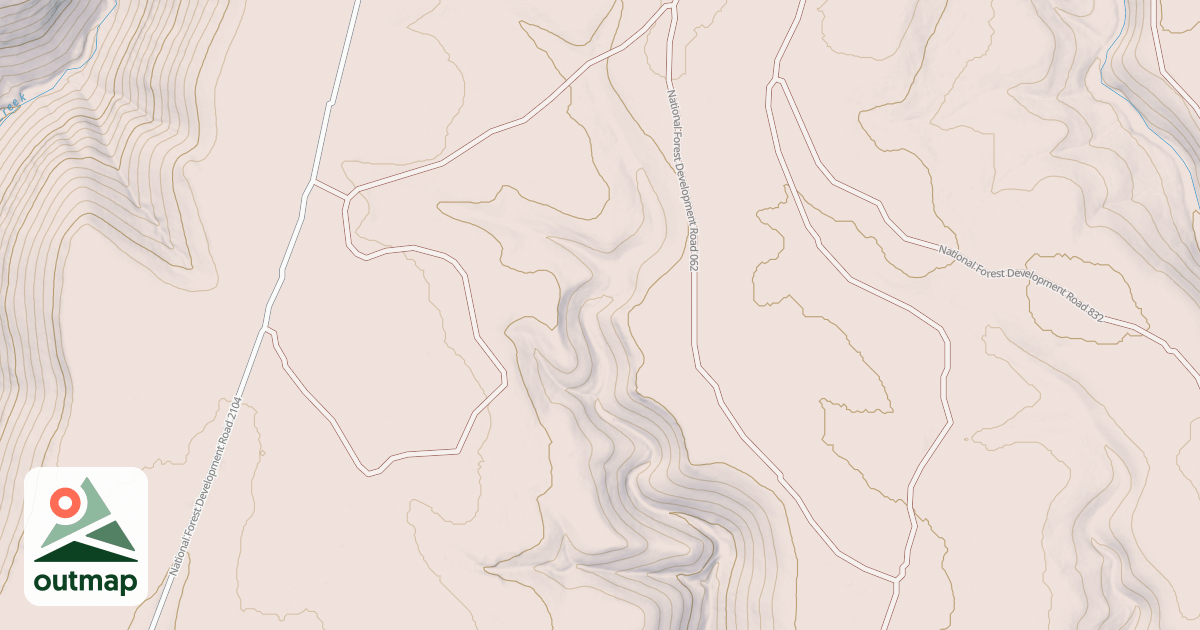 Map of USFS Motor Vehicle Use Map Roads {516C799D-B07B-4F5E-B458-0CDA5B8740B9}