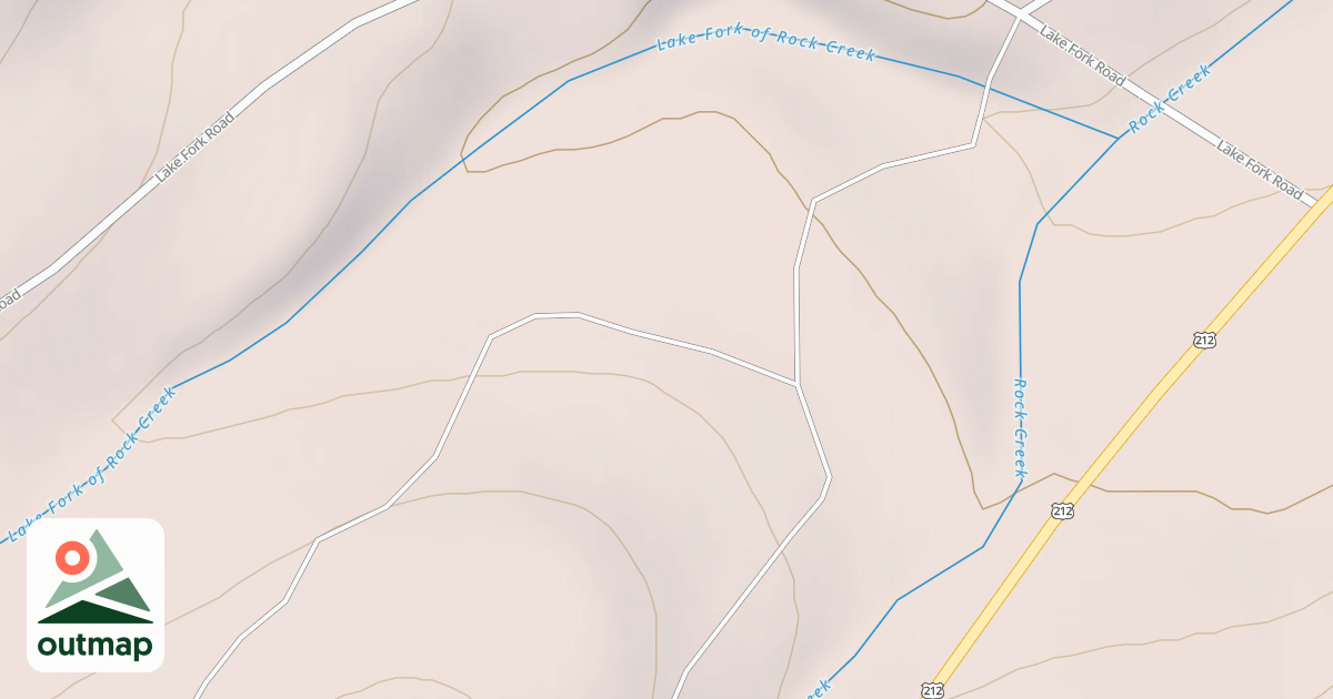 Map of OLD RICHEL LODGE