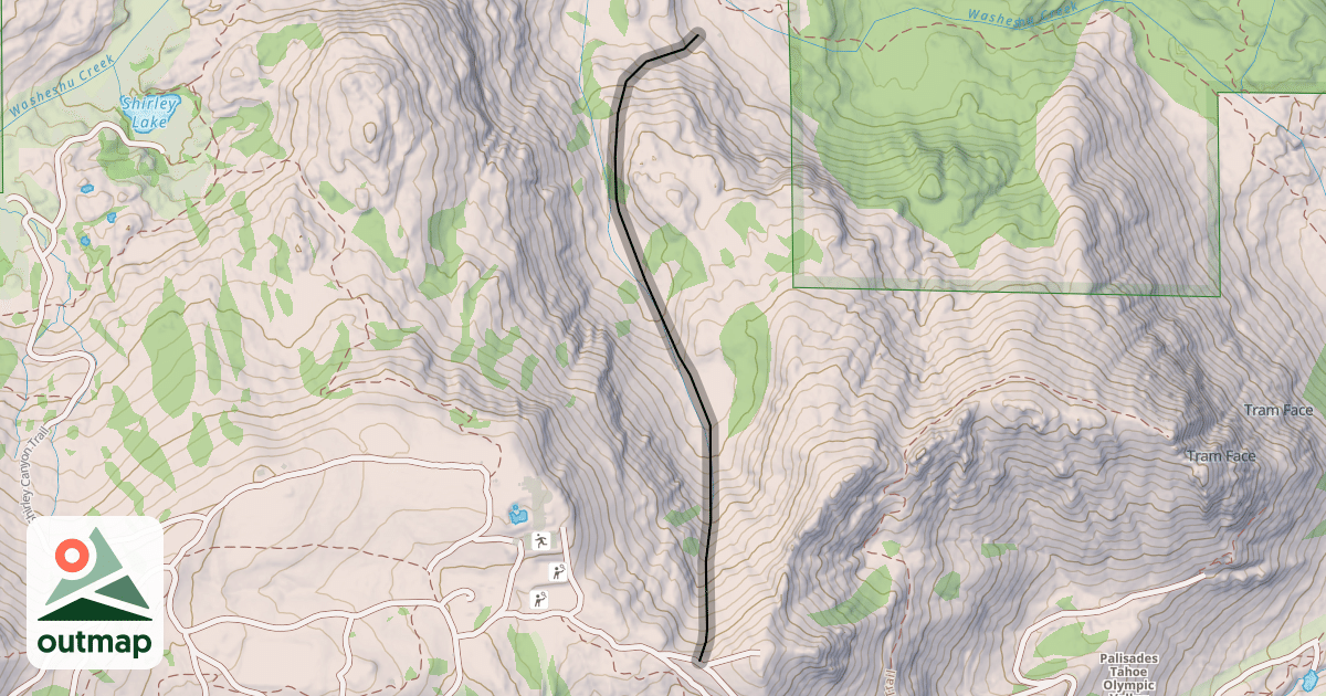 Map of Land Bridge
