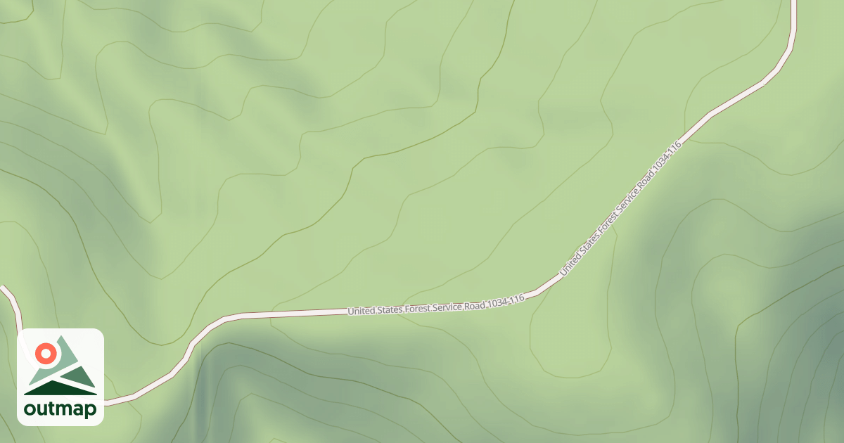 Map of USFS Motor Vehicle Use Map Roads {2B1444D5-488A-4AE1-B028-92533AD16F4C}