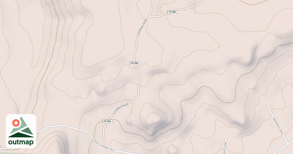 Map of CAMPBELL