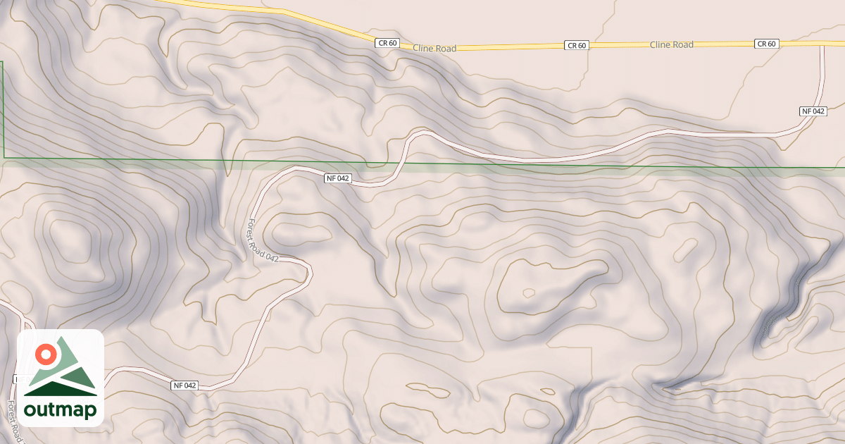 Map of CUNNINGHAM CR
