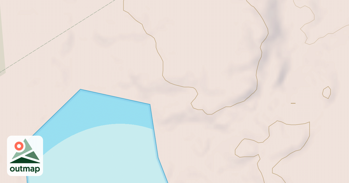 Map of Round Pond Spur Trail