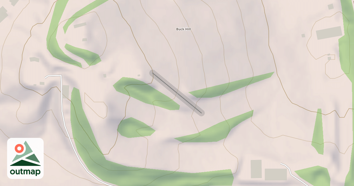 Map of Sailer's Chute