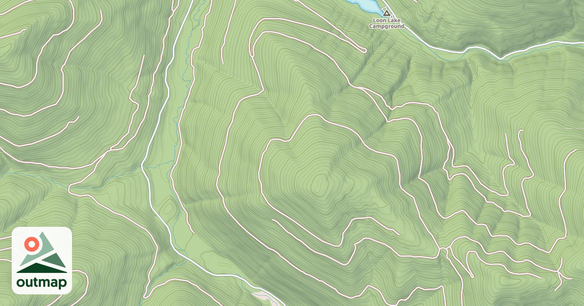 Map of 17 MILE/QUARTZ SNOWMOBILE