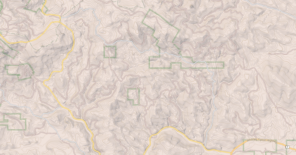 Map preview of Gesier Creek Snowmobile
