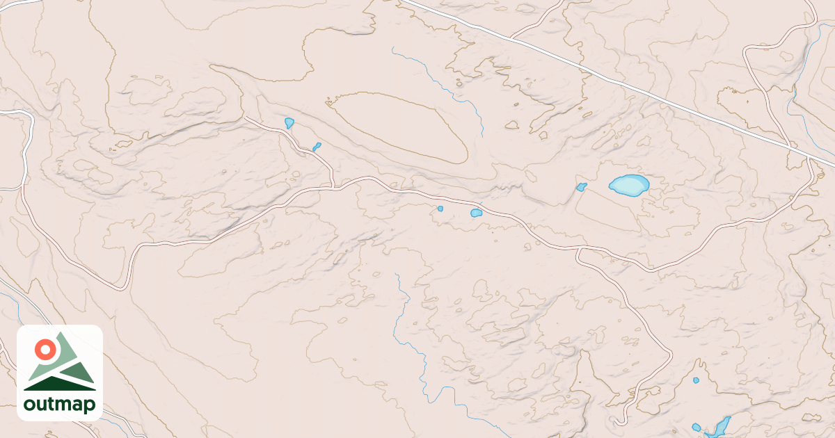 Map of Fish Pond South