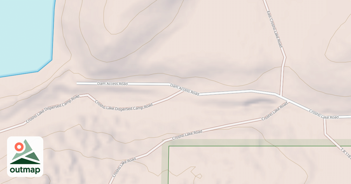 Map of DAM ACCESS