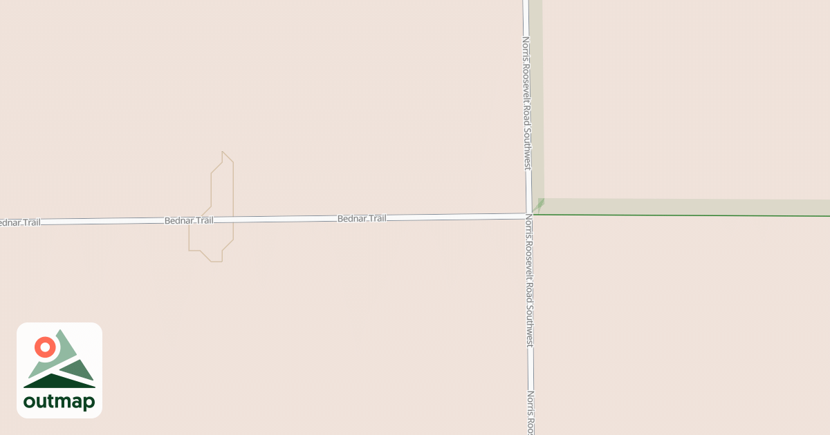 Map of Warroad/Roseau Trails