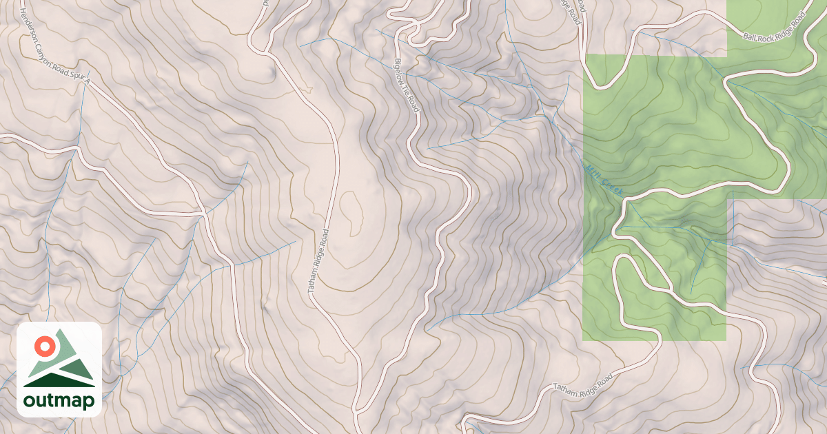 Map of BIGELOW TIE