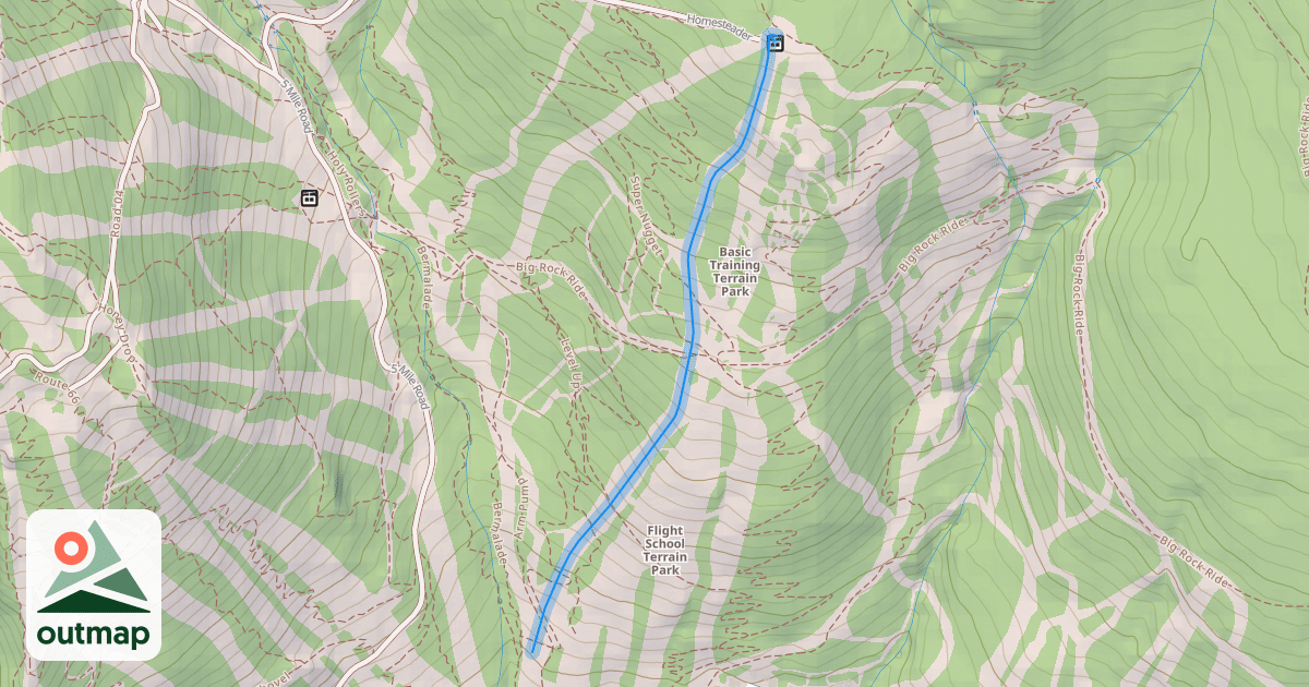 Map of Sun Downer