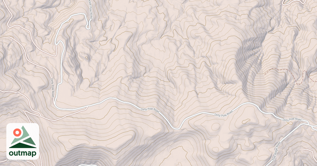Map of DIRTY POLE
